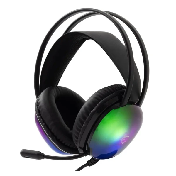 White Shark PEACOCK 50mm Multiplatform RGB Crna Slušaice IT KOMPONENTE I PERIFERIJA