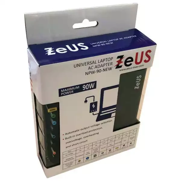 ZEUS ZUS-NPW-90 New  models Punjač za laptop LAPTOP  I DESKTOP RAČUNARI