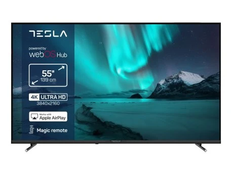 Tesla Televizor 55E655BUW Smart 4K UHD TV, AUDIO,VIDEO