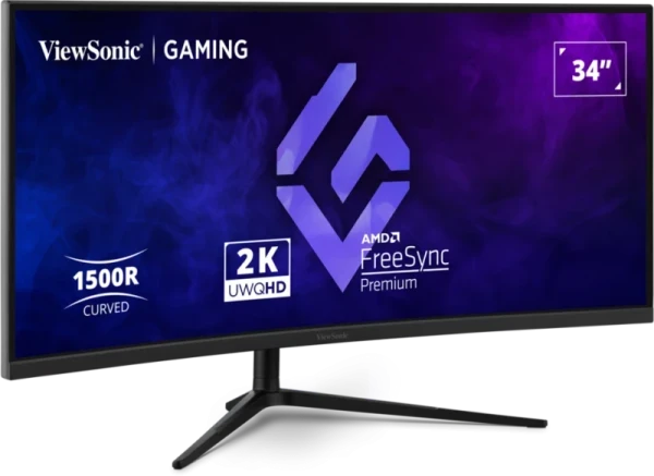 Viewsonic Monitor 34 VX3418C-2K 3440x1440 UltraWide QHD VA 1ms 180Hz MONITORI