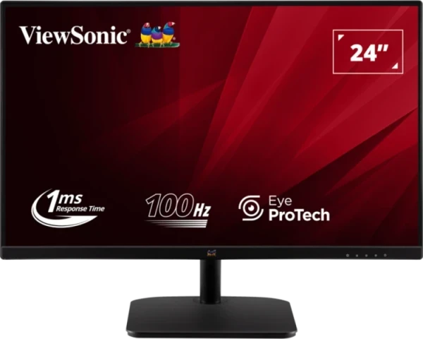 Viewsonic Monitor 24 VA2432-MHD-3 1920x1080 Full HD IPS 100Hz HDMI VGA DP Zvučnici MONITORI