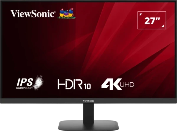 Viewsonic Monitor 27 VA2708-4K-HD 3840x2160 4K UHD IPS 4ms MONITORI