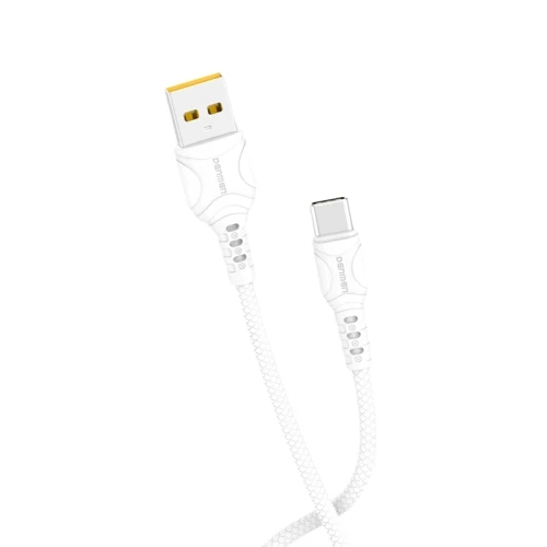 DENMEN D08T Type C USB data kabl 3,6A 1m BELI MOBILNI TELEFONI I TABLETI