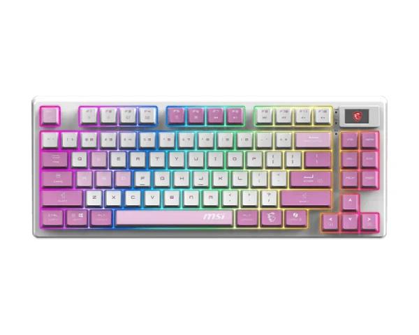 MSI FORGE GK600 TKL W VIOLET US wireless tastatura  IT KOMPONENTE I PERIFERIJA