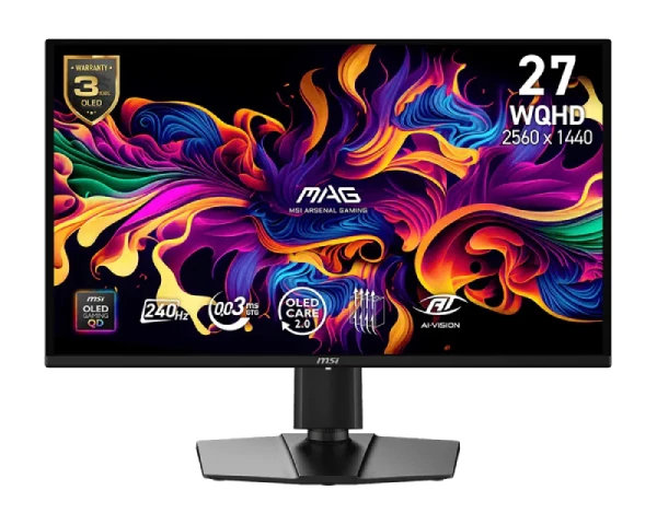 MSI 27 inča MAG 274QP QD-OLED X24 2560x1440 240Hz AdaptiveSync Premium gaming monitor  MONITORI