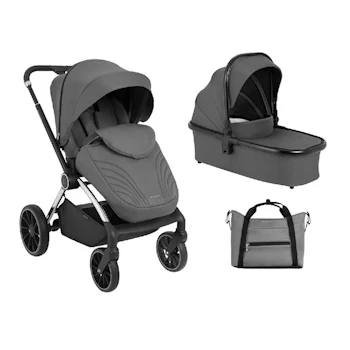 Kikka Boo Kolica LANAH grey set 2in1 sa tvrdom korpom KKB21149 SVE ZA BEBE I DECU
