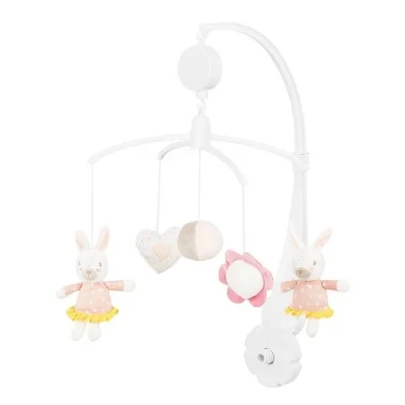 Kikka Boo Muzička vrteška za krevetac Rabbits in Love KKB10336 SVE ZA BEBE I DECU