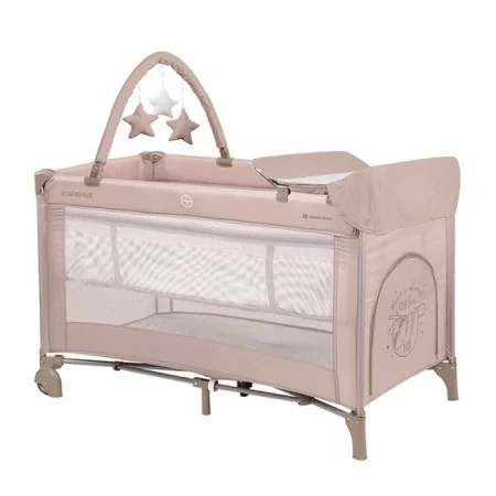 Kikka Boo Krevetac SO GIFTED PLUS II nivoa sa pultom beige KKB11129 SVE ZA BEBE I DECU