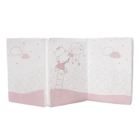 Kikka Boo Sklopivi dušek 60/120/5 cm Hippo Dreams pink KKB21031 SVE ZA BEBE I DECU