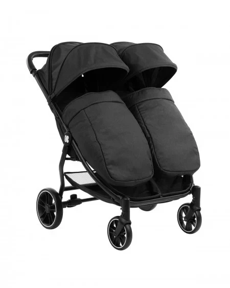 Kikka Boo Kolica za blizance HAPPY 2 black KKB40008 SVE ZA BEBE I DECU
