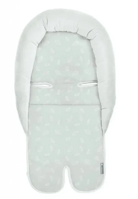 Kikka Boo Podloga za autosedište od memorijske pene Leaves Mint KKB12110 SVE ZA BEBE I DECU