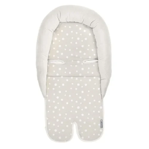 Kikka Boo Podloga za autosedište od memorijske pene Dots Beige KKB12112 SVE ZA BEBE I DECU