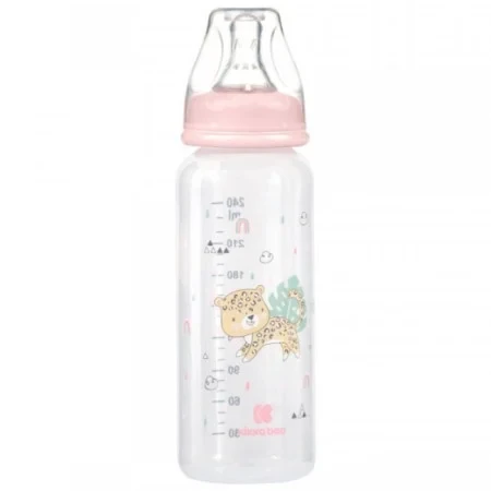 Kikka Boo Flašica PP Savanna 240ml pink KKB22125 SVE ZA BEBE I DECU