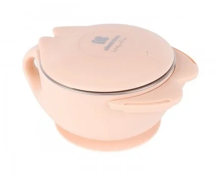 Kikka Boo Činija od nerđajućeg čelika 400ml Cat Pink KKB40112 SVE ZA BEBE I DECU