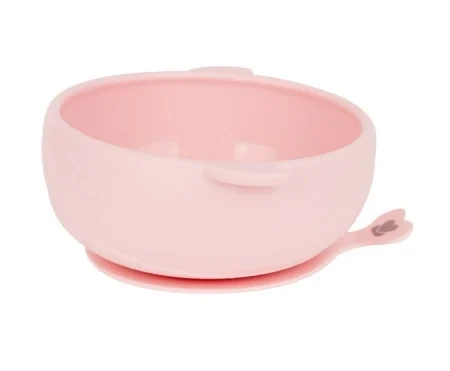 Kikka Boo Silikonska činija Whale Pink KKB40118 SVE ZA BEBE I DECU