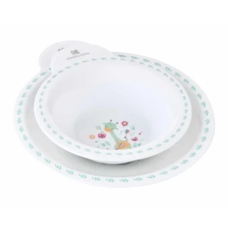 Kikka Boo Set činija i tanjir 2pcs Music Fest KKB40158 SVE ZA BEBE I DECU