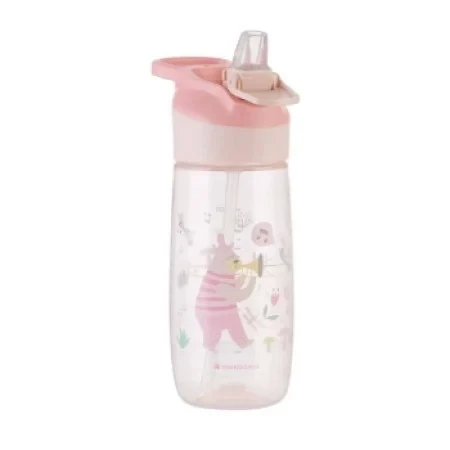 Kikka Boo Šolja sa silikonskim piskom Music Fest 450ml pink KKB31066 SVE ZA BEBE I DECU