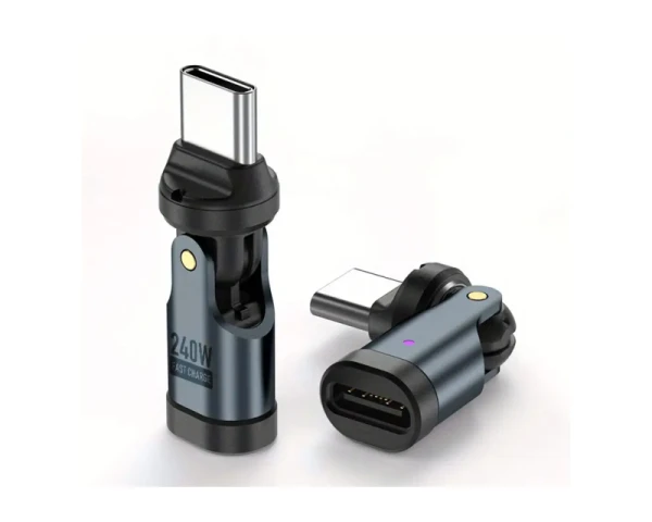 FAST ASIA Rotirajuci USB-CC adapter, 240W,480Gb,540  IT KOMPONENTE I PERIFERIJA