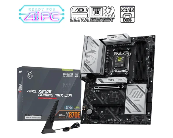 MSI MAG X870E GAMING MAX WIFI matična ploča IT KOMPONENTE I PERIFERIJA