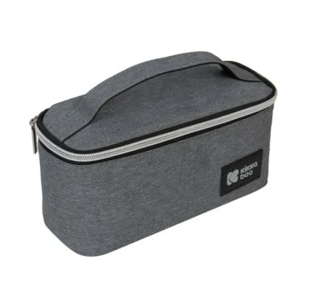Kikka Boo Termo izolovana torba za hranu Foody 19x10x7cm dark grey KKB20052 SVE ZA BEBE I DECU
