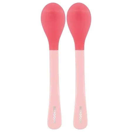 Kikka Boo Termoosetljive kašičice 2 kom pink KKB41074 SVE ZA BEBE I DECU