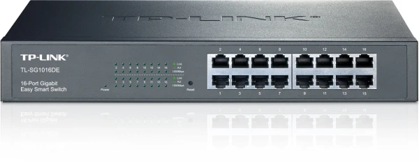 TP-LINK TL-SG1016DE 16-Port Gigabit DesktopRackmount Switch metalno kućište  IT KOMPONENTE I PERIFERIJA