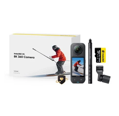 Insta360 X5 Ski Bundle TV, AUDIO,VIDEO