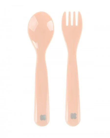 Kikka Boo Set kašičica i viljuška PP Glossy pink KKB40103 SVE ZA BEBE I DECU