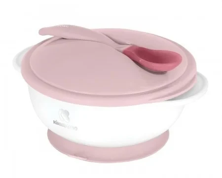 Kikka Boo Činija sa termoosetljivom kašičicom pink KKB40076 SVE ZA BEBE I DECU