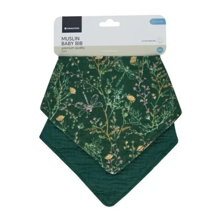 Kikka Boo Portikle od muslina set 2 kom Secret Garden Green KKB31069 SVE ZA BEBE I DECU