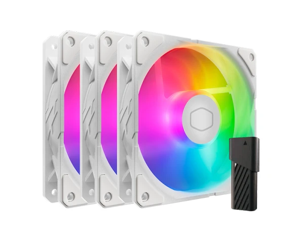 COOLER MASTER SickleFlow Edge 120 ARGB set 3 ventilatora i kontroler (MFX-B2DW-253P2-R2)  IT KOMPONENTE I PERIFERIJA