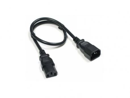 E-GREEN Kabl naponski C13 - C14 (UPS - PC) 1.8m crni  IT KOMPONENTE I PERIFERIJA