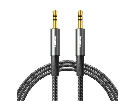 REMAX AUX Audio kabl (3,5mm-3,5mm)crni 1.2m,  IT KOMPONENTE I PERIFERIJA