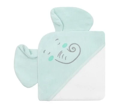 Kikka Boo Peškir sa kapuljačom 90x90 cm Elephant Time KKB12036 SVE ZA BEBE I DECU
