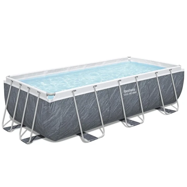 Bestway Steel Pro MAX™ 404x201x100m Pravougaoni Bazen Set (56721) BAŠTA, BAZENI I ALATI