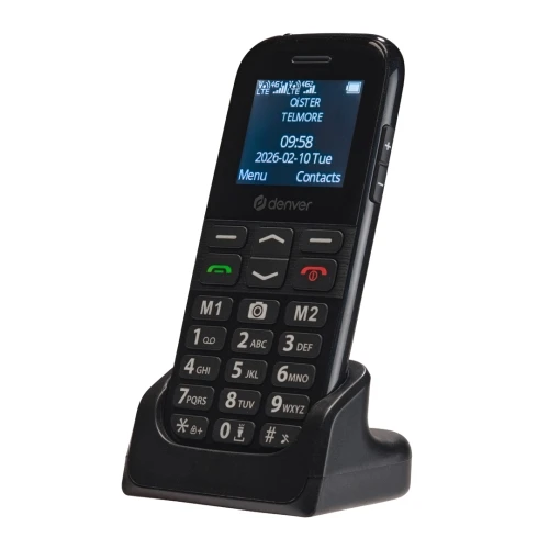 DENVER BAS-18800L 4G, 1,77'' ekran, senior, sa postoljem, bez punjača MOBILNI TELEFONI I TABLETI