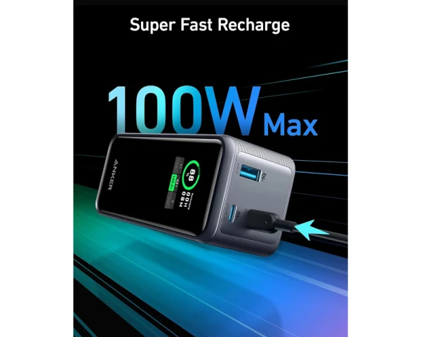 ANKER Prime 20000mAh, 200W, Power Bank za laptop crni  MOBILNI TELEFONI I TABLETI