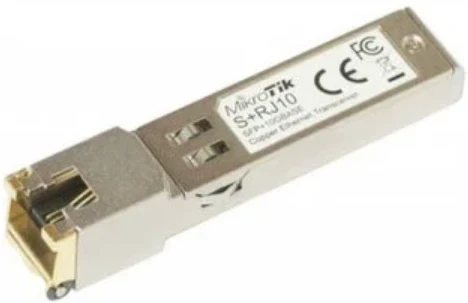 MikroTik S+RJ10 SFP+ module 10gb/s copper ethernet transceiver,metalno kuciste,RJ 45 IT KOMPONENTE I PERIFERIJA