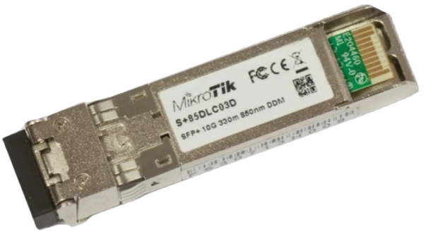 MikroTik S+85DLC03D SFP+ module 10G Multi Mode 300m 850nm IT KOMPONENTE I PERIFERIJA