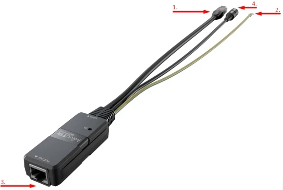 MikroTik GESP+POE IN  Gigabit PoE injector,crna IT KOMPONENTE I PERIFERIJA
