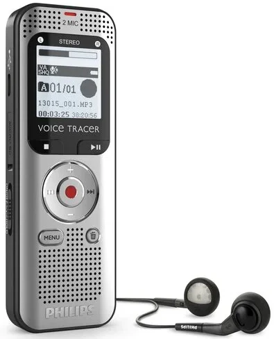 Philips diktafon DVT2015 Mono 8GB/LCD 2x AAA,USB 2.0 IT KOMPONENTE I PERIFERIJA