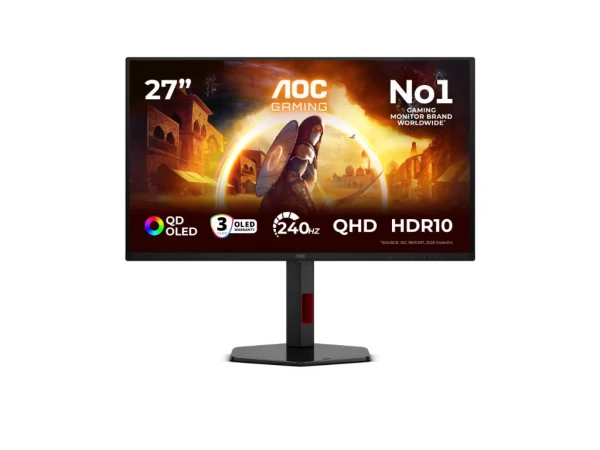 AOC Monitor Q27G4ZDR 26.5'' OLED 2560x1440 240Hz 0.03ms (Q27G4ZDR)  MONITORI