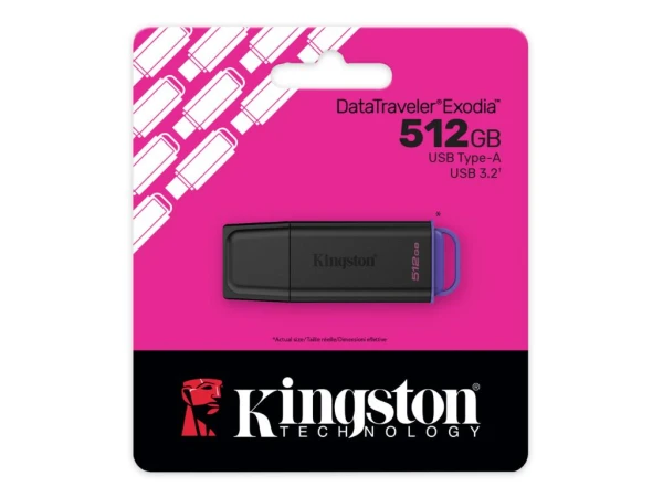 Kingston USB memorija DTXG2 512GB DataTraveler Exodia G2 3.2 crna (DTXG2512GB)  IT KOMPONENTE I PERIFERIJA