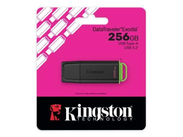 Kinston USB memorija DTXG2 256GB DataTraveler Exodia G2 3.2 crna (DTXG2256GB)  IT KOMPONENTE I PERIFERIJA