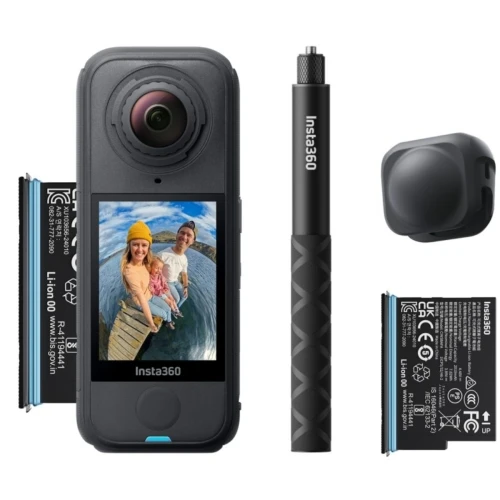 Insta360 kamera X4 Air + Starter Bundle (dodatna baterija, selfi štap i poklopac objektiva) TV, AUDIO,VIDEO