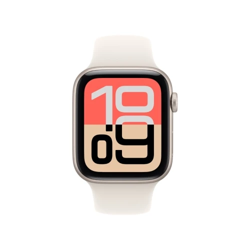 Apple Watch SE 3 Cellular 44mm Starlight Aluminium Case with Starlight Sport Band – SM, (mepe4rka) MOBILNI TELEFONI I TABLETI