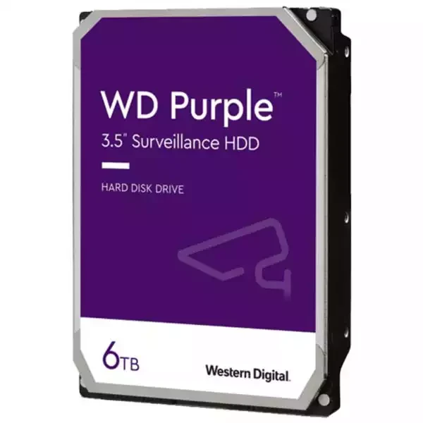 Hard disk 6TB SATA3 Western Digital Caviar 64MB WD62PURZ Purple IT KOMPONENTE I PERIFERIJA