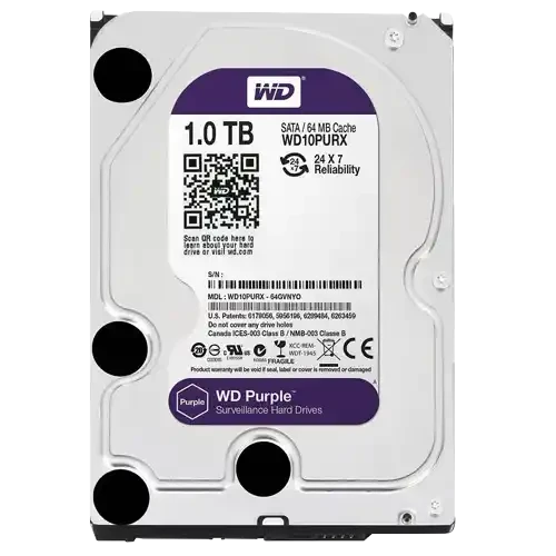 Hard disk 1TB SATA3 Western Digital Caviar 64MB WD10PURZ  Purple IT KOMPONENTE I PERIFERIJA