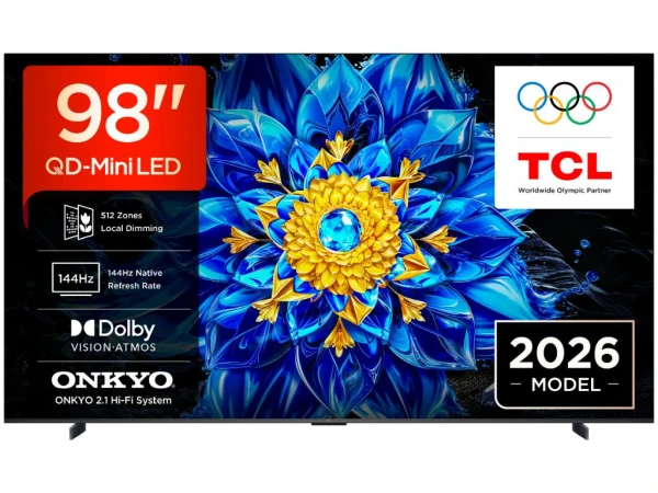 TCL Televizor 98P8L QLED-Mini LED 98'' 4K UHD 144Hz Google TV crna TV, AUDIO,VIDEO