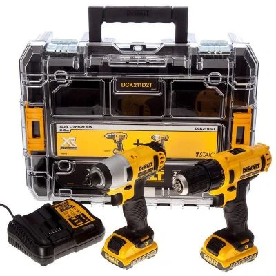 DeWALT set aku alata DCK211D2T BAŠTA, BAZENI I ALATI